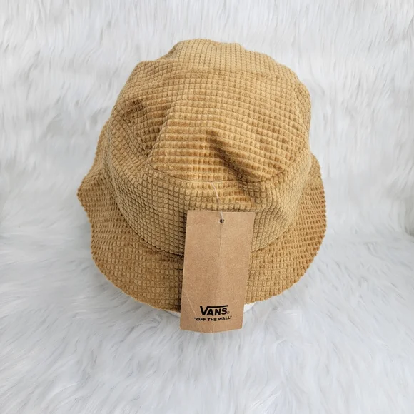 VANS Patch Brown Bucket Hat Unisex. - Picture 3 of 9